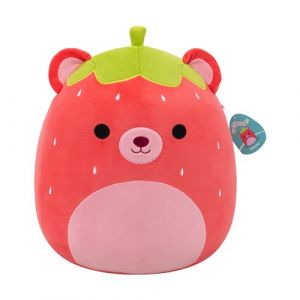 Peluche Squishmallows Roméo L'ours fraise 40 cm