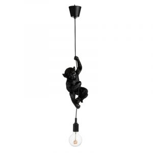 Jolipa LAMPE SINGE SUS RESINE NOIR (39x13x15cm) jline 94255