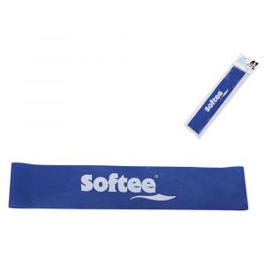 Softee Resistance Rubber Fitness Band Medium 25 x 5 cm Blue
