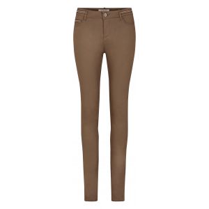 Image de Morgan Pantalon slim enduit Vert - Couleur Vert - Taille L