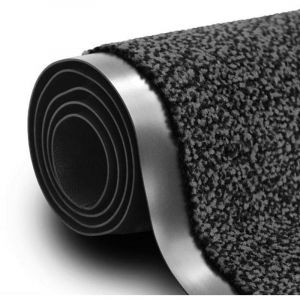 Karat - Tapis de Porte Paillasson d'entrée sky Performa, Anthracite, 200 x 300 cm