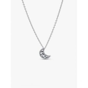 Pandora Collier avec Pendentif Croissant de Lune