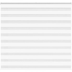 VidaXL Store zèbre blanc 165x100 cm largeur du tissu 160,9cm polyester
