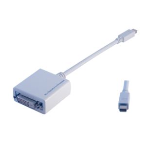 MCL Samar CG-293C - Adaptateur DisplayPort (M) vers DVI-D (F) 10 cm