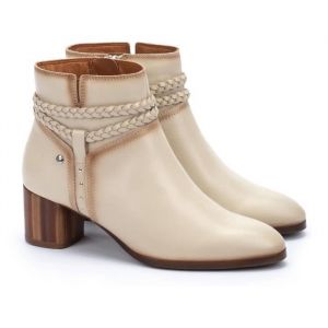 Pikolinos Bottines &agrave; talon en cuir CALAFAT W1Z - Couleur BEIGE - Taille 37