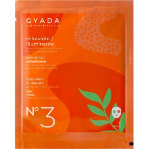 Gyada Cosmetics Maschera in Tessuto Esfoliante Illuminante N.3 - 15 ml