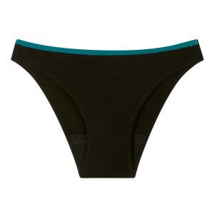 Smoon lingerie - Culotte menstruelle coton sans couture Flux moyen - NOIR 1 unité