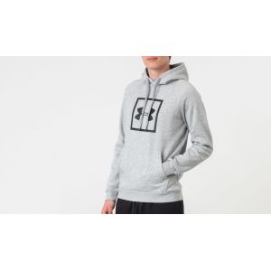 Image de Under Armour Sweat-shirt Sweat RIVAL FLEECE LOGO HOODIE - Ref. 1329745-035 Gris - Taille EU XXL,EU S,EU L,EU XL