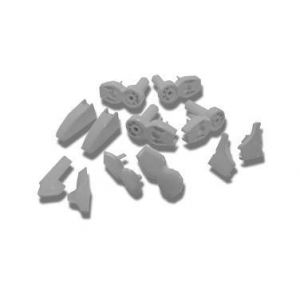 Novellini Kit plastique plus charnière pour Joker blanc
