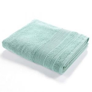 Drap De Bain "tendresse" 90x150cm Céladon Vert