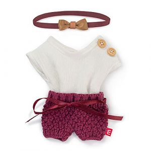 Miniland Baby Ensemble Fille Dune 21 cm Vêtements pour poupée, Multicolore, bébés, Multicolore, 21