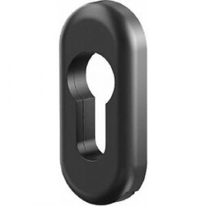 Vachette Écusson standard Assa Abloy Scoot 6430 clé I R9005M (paire) noir 29mm 2 pièces