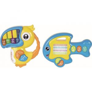 Instr ents Musicaux Partner Poisson Guitare Et Toucan Piano