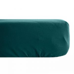 Linnea Drap housse uni percale de coton manoir Bonnet de 35 cm 160x200 cm
