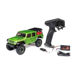 Axial Jeep JT Gladiator SCX24 Verte Brushed Rock Crawler - 1/24 - RTR - (batterie et chargeur inclus)