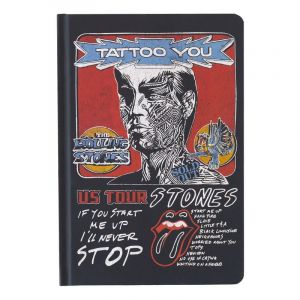 Grupo erik Carnet de notes Rolling Stones | Carnet Pointillé Format A5 | Notebook Pointillé, Notebook, Journal Intime, Fournitures Scolaires