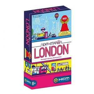 HCM Kinzel Next Station London - Jeu flip & write - Planifiez avec habilet&eacute; et strat&eacute;gie les lignes de m&eacute;tro id&eacute;ales de Londres - 55198
