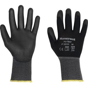 Image de Honeywell 2132251-07 Gants Protection Coupure Vertigo Black PU C&G 1, EN 388 4131 - Taille 7 (Pack de 10 paires)