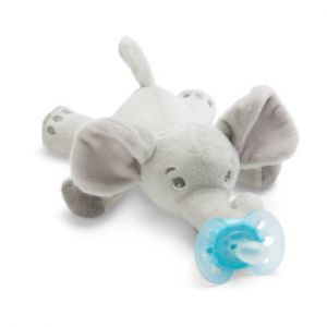 Image de Philips Snuggle Éléphant Avec Ultra Soft Sucette 0-6 Mois SCF348/13 pc(s)