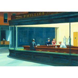 Trefl Puzzle Edward Hopper - Nighthawks