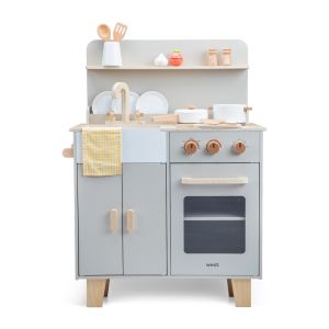 New Classic Toys Kitchenette gris beige