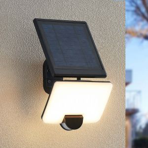 Led Applique Murale Solaire 'Yahir' - noir, blanc