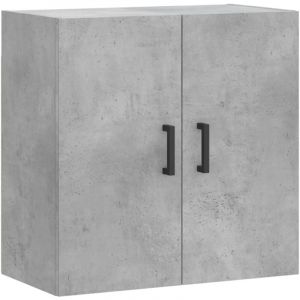 VidaXL Armoire murale gris béton 60x31x60 cm bois d'ingénierie Gris béton