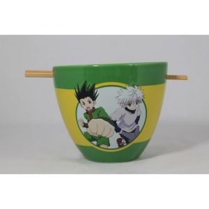 Just Funky Bol Ramen avec Baguettes gon et Killua Vert 470ml