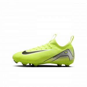 Nike Chaussure de foot basse à crampons MG Jr. Mercurial Vapor 16 Academy pour enfant/ado - Jaune - Taille 38 - Unisex