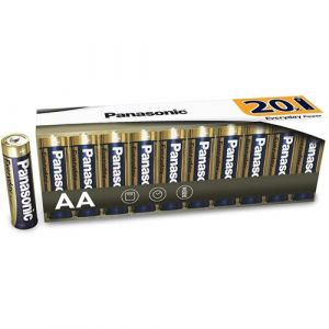 Panasonic Batteries Everyday Power Batterie Alcaline AA 20er Pack
