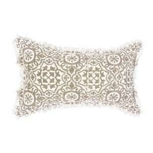 Image de Coussin Déco "Arabesque" 30x50cm Lin