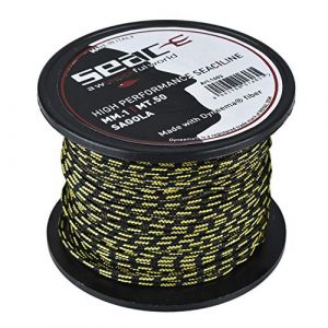 Seac fil/tresse dyneema diametre 1mm resistance 120 Kg, mt 50