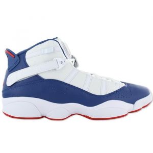 Jordan Air 6 Rings - Hommes Sneakers Baskets Chaussures de basketball Blanc 322992-140