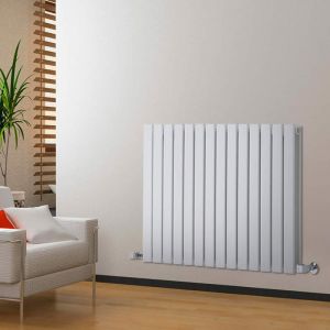 Hudson Reed Radiateur design horizontal Delta 63,5 cm x 98 cm x 5 cm