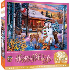Master pieces Puzzle Pièces XXL - Winter Visitors