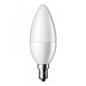 Optonica Ampoule LED E14 6W Flamme - Blanc Naturel 4500K