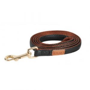 Laisse IMAO MAYFAIR 15 mm x 1 2 mètre couleur noir pour chien zolux ZO 466765NOI