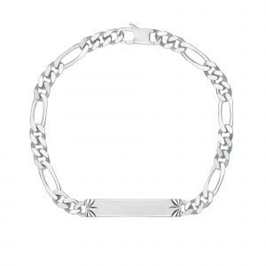 Cleor Bracelet pour homme en Argent 925/1000 - 0.011 g - taille : 20CM - A3040109
