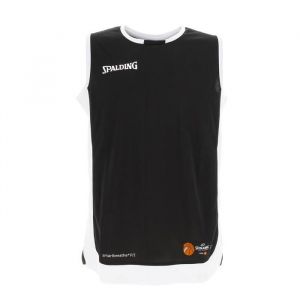 Spalding T-shirt basket-ball de hustle tank noir/blanc
