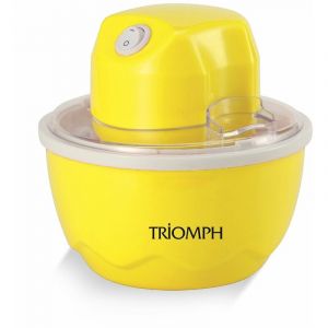 Triomph Sorbetière Jaune ETF1839 500mL - Temps de refroidissement 12 heures