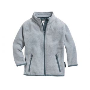 Playshoes Fleece-Jacke Blouson, Gris (Grau/Melange 37), 86 cm Bébé Fille