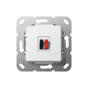 Gira 569203 pour Haut-Parleur 1 Voie Blanc Pur