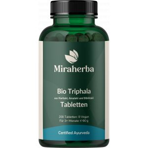 Miraherba Comprimés Bio d'Ashwagandha - 200 comprimés