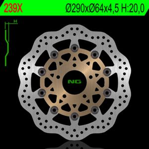 net generation Disque de frein moto fixe wave Brake Disc DIS239X