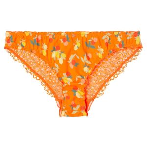 Culotte imprimé orange Nouméa
