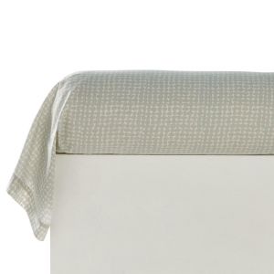 Taie de traversin LOVERS FLANELLE - &eacute;cru