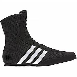 Adidas Box Hog 2, Chaussures de Boxe Homme, Noir (Schwarz), 44 2/3 EU