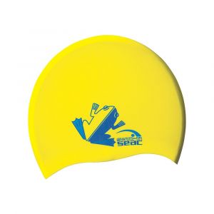 Seacsub SEAC Bonnet en Premium Silicone - Enfant - Jaune