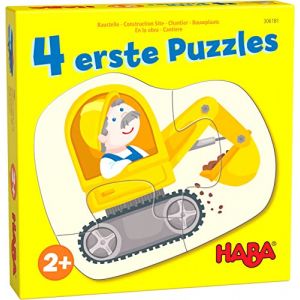 Image de Haba 4 eerste puzzels - Bouwplaats