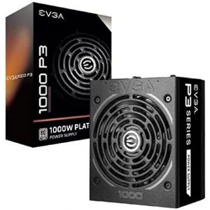 Evga SuperNova 1000 P3 Alimentation PC 1000W 80 Plus Platinum Mode Eco Avec FDB Entièrement Modulaire Noir